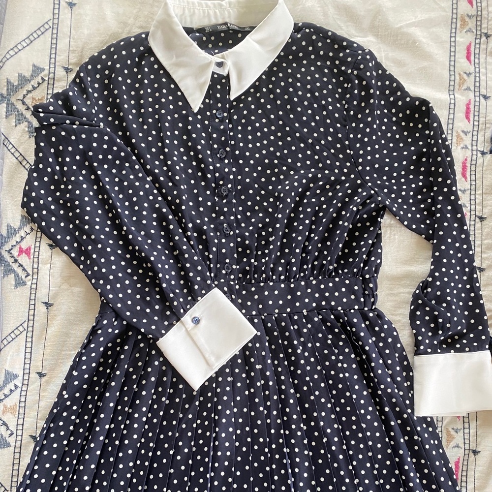 Zara Basic - Polkadot midi